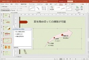 図解の作成の画面例
